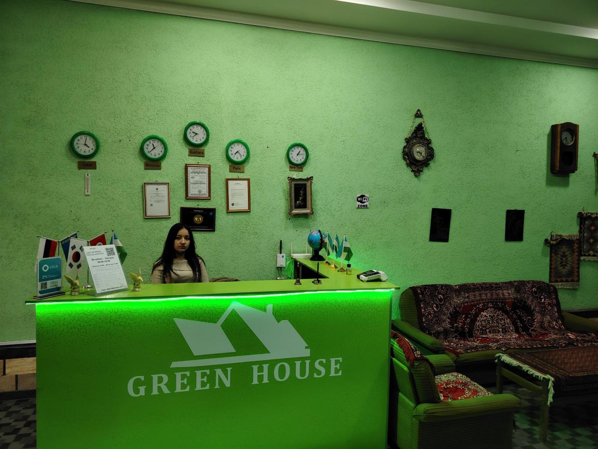 Green House Hotel & Hostel Buchara Exterior foto